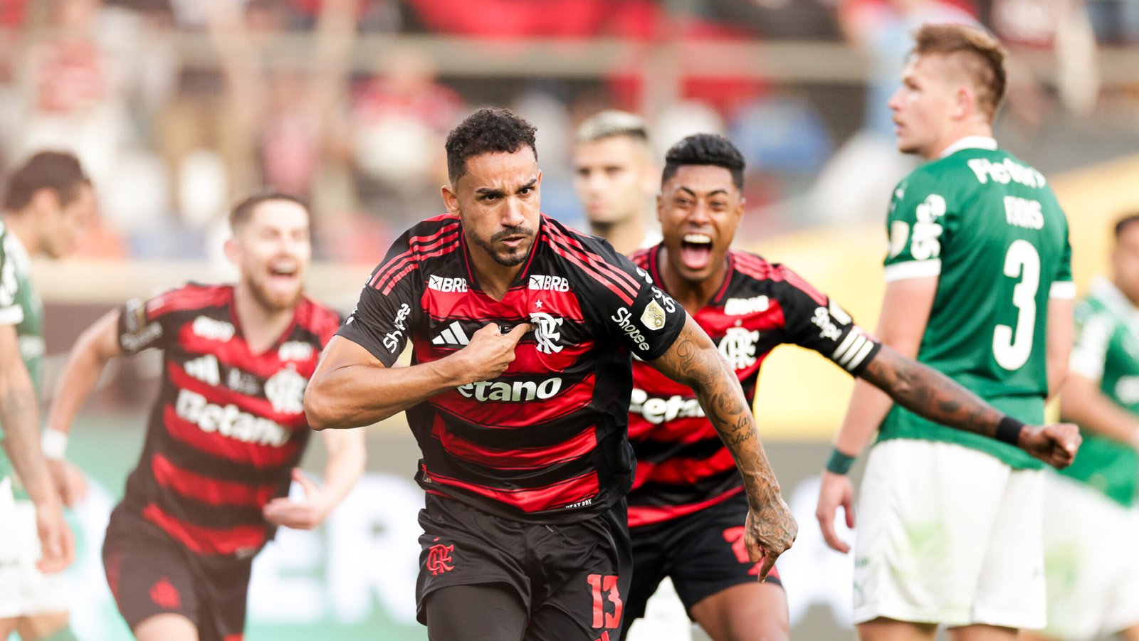 Flamengo vence Palmeiras e é tetra campeão na Libertadores