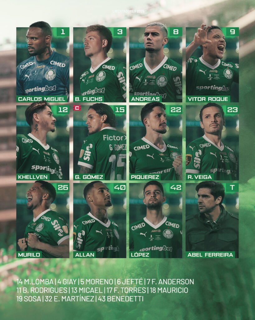 Palmeiras x Flamengo: jogo decide tetra na final da Libertadores