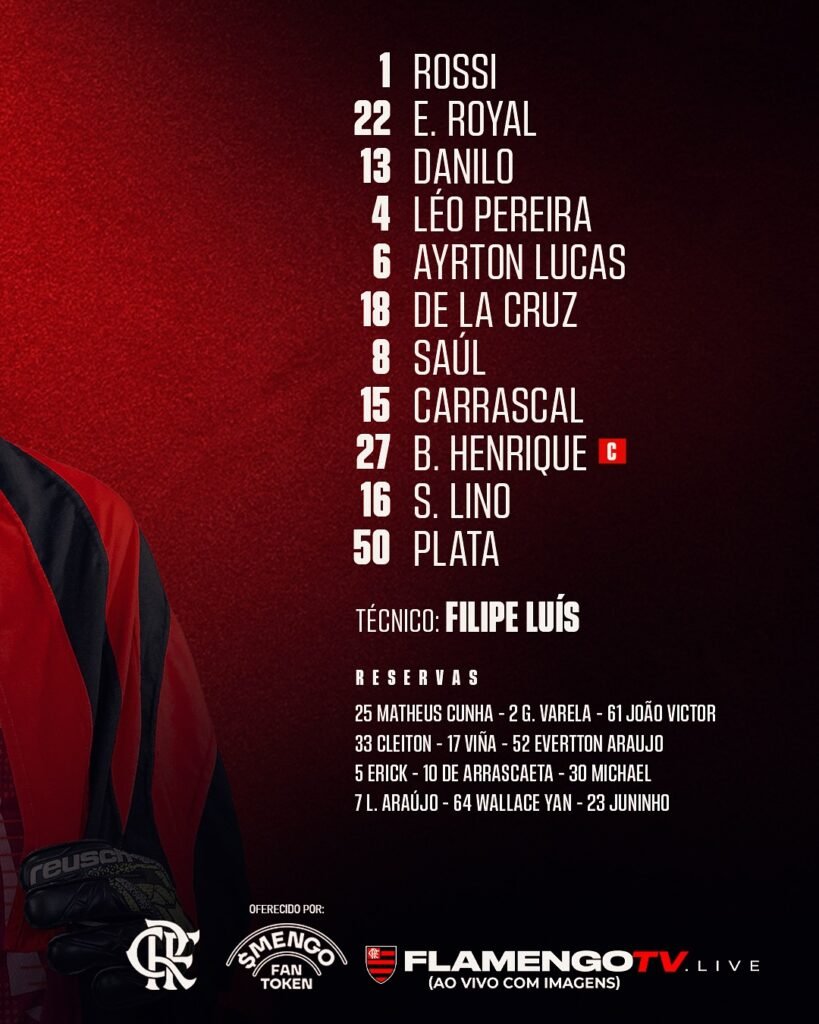 Flamengo vence Sport por 3 a 0 no Maracanã