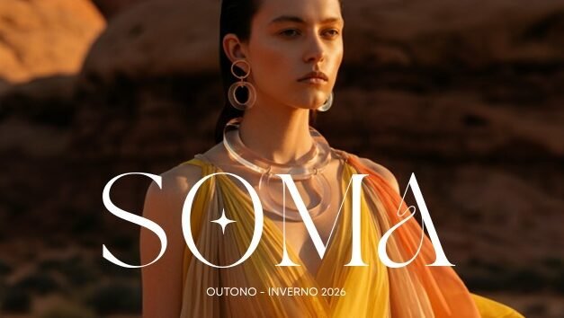 Outono/Inverno 2026 traz semijoias sofisticadas com contrastes marcantes