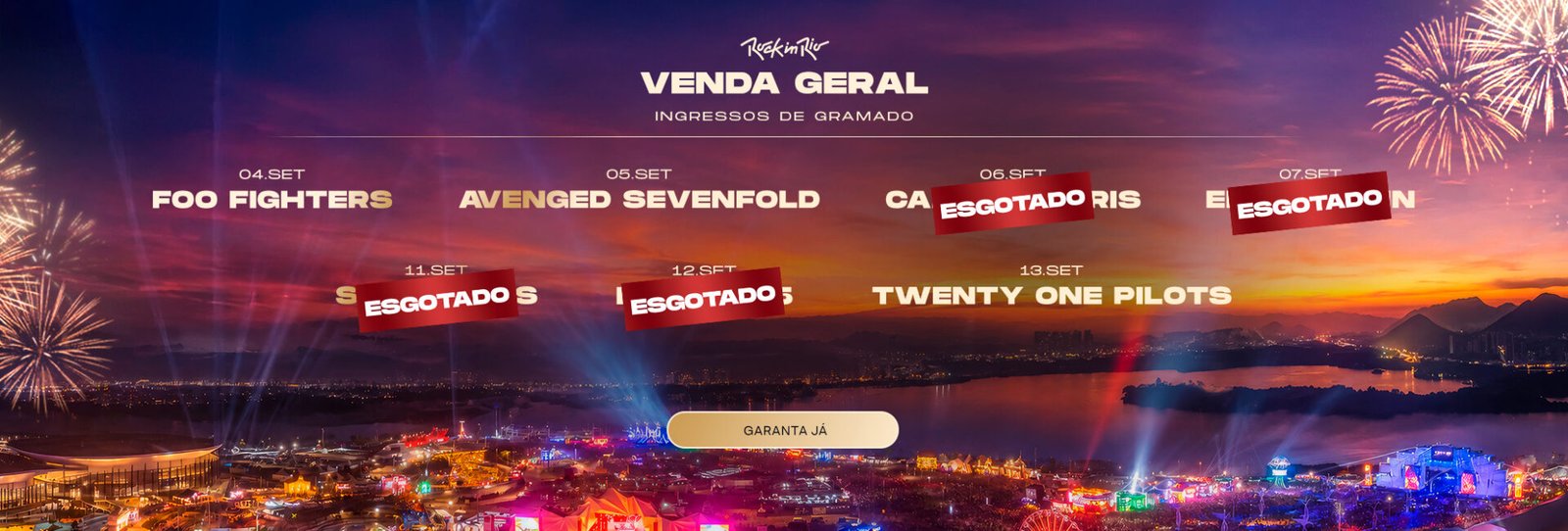 Rock in Rio 2026 divulga programação, ingressos e datas do festival