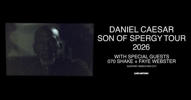 Daniel Caesar anuncia show em São Paulo e amplia turnê mundial