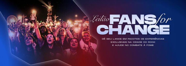 Rock in Rio amplia leilão solidário contra a fome