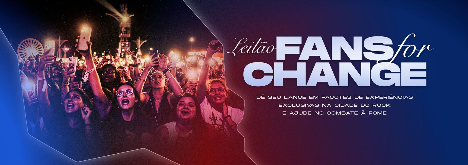 Rock in Rio amplia leilão solidário contra a fome