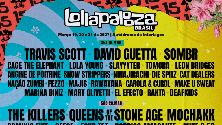 Lollapalooza Brasil 2027 divulga atrações por dia e abre vendas
